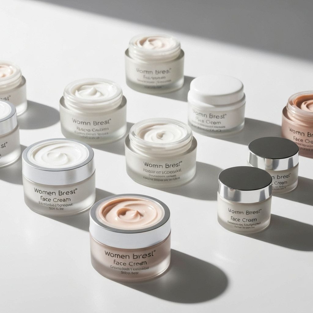 Women's face creams